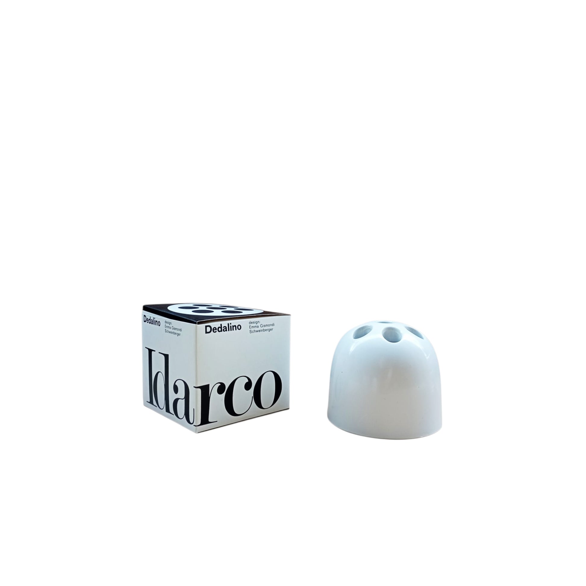 Dedalino” desk pen holder and its original box