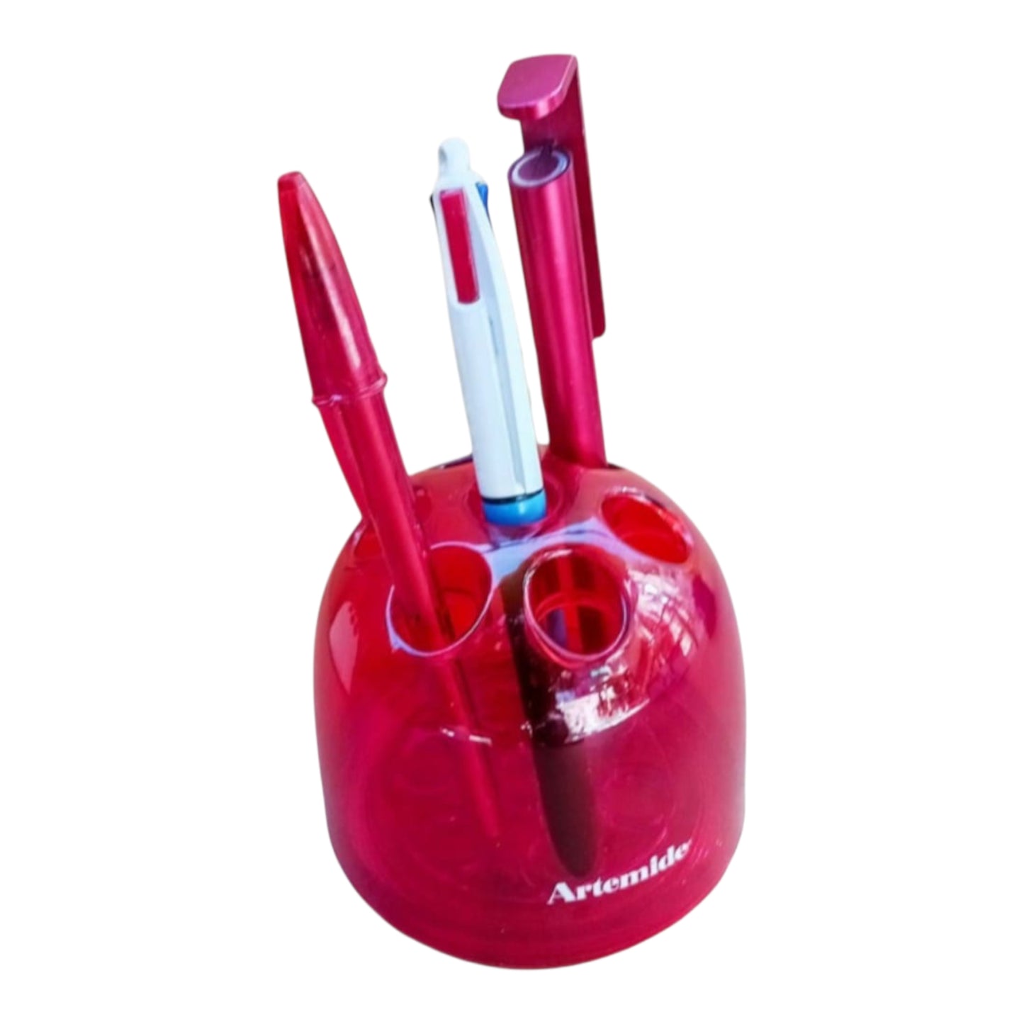 Side view of the vintage Dedalino holding pens