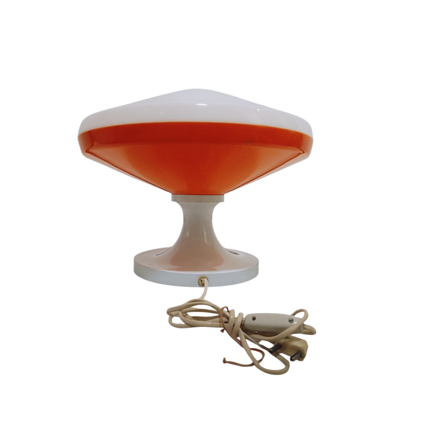 Mid-Century Modern table lamp with its wire