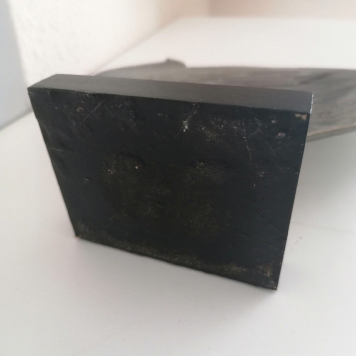 View of the wooden base