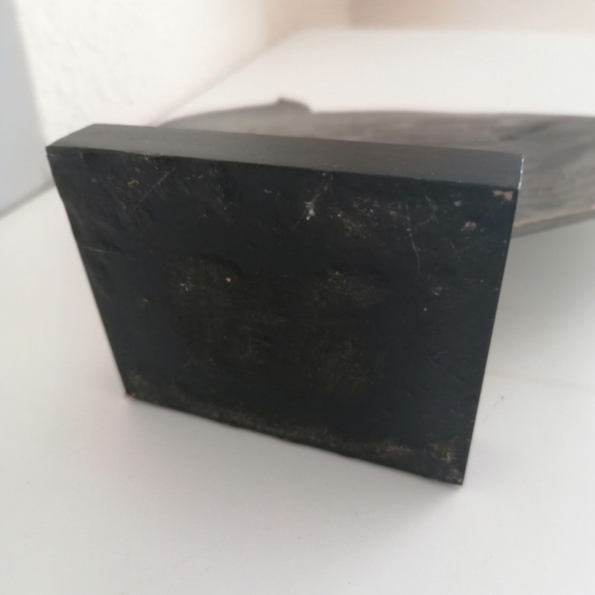 View of the wooden base