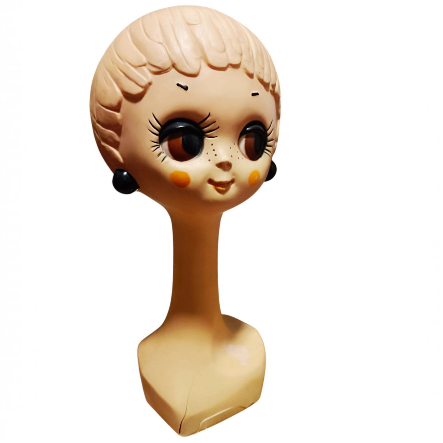 Front view showing the stylised features 