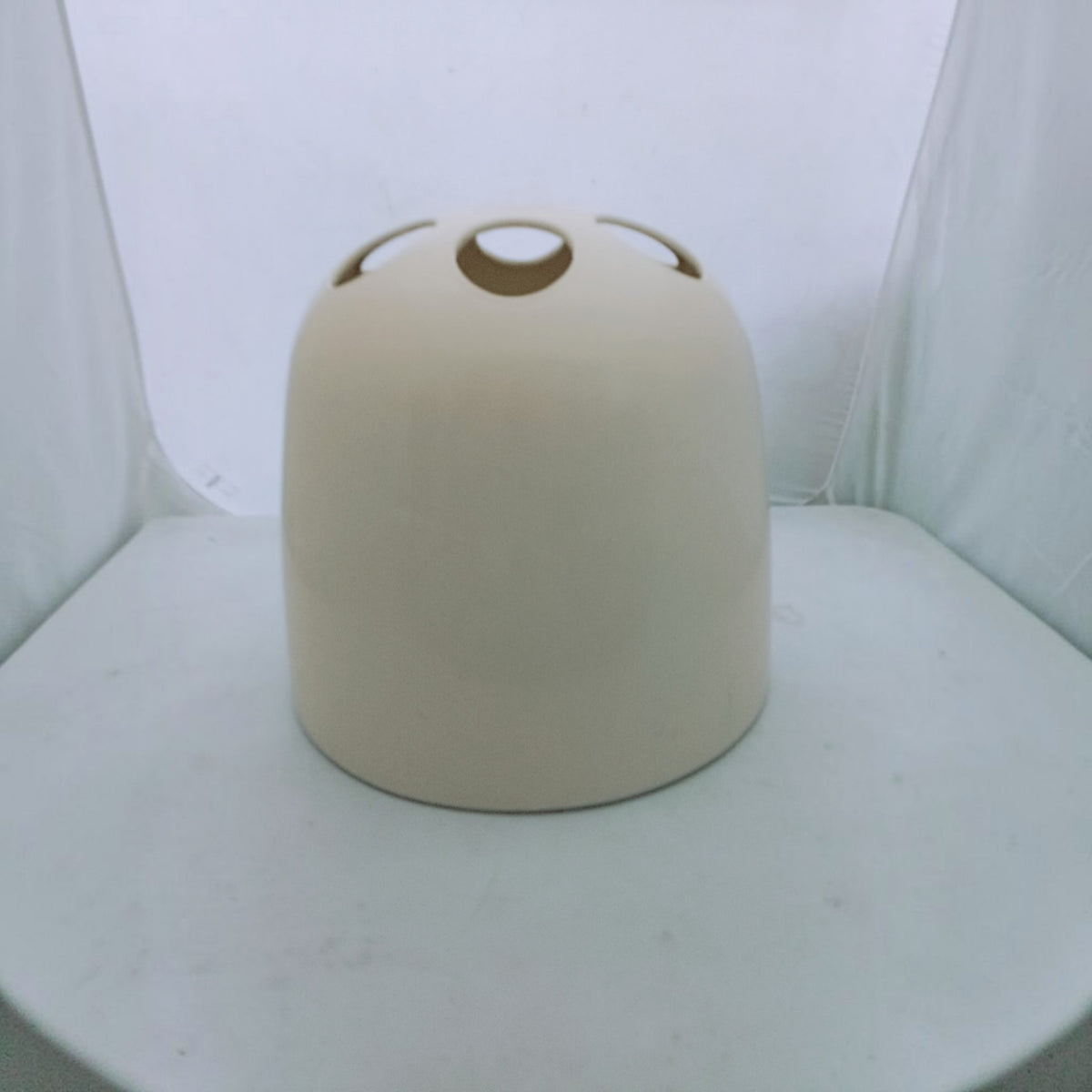 Beige ABS Dedalo umbrella stand designed for Artemide 