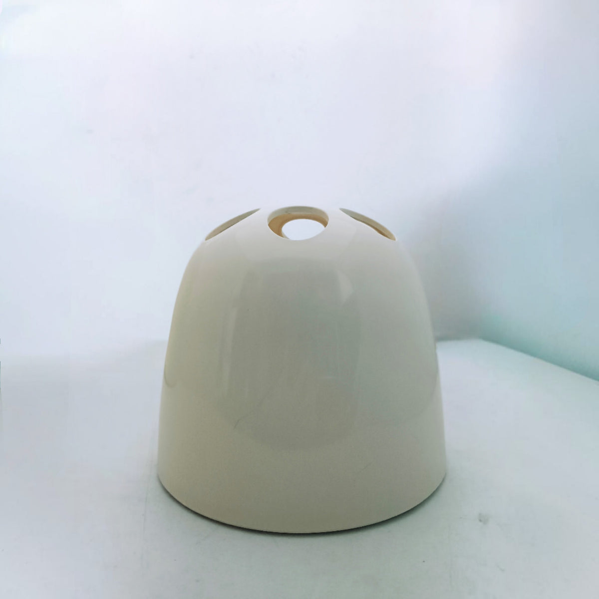 Vintage white Artemide Dedalotto vase 1960s 