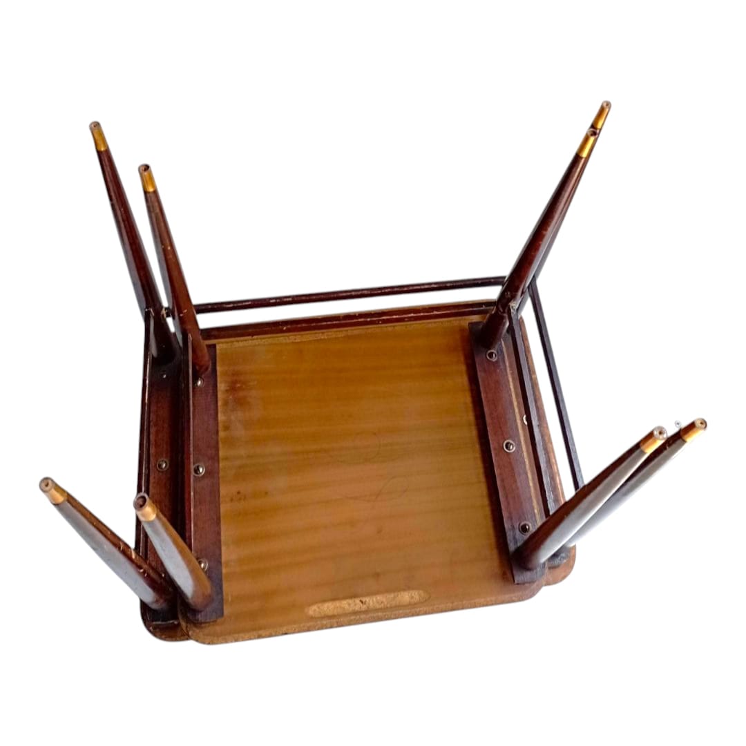 Underside of the nested tables