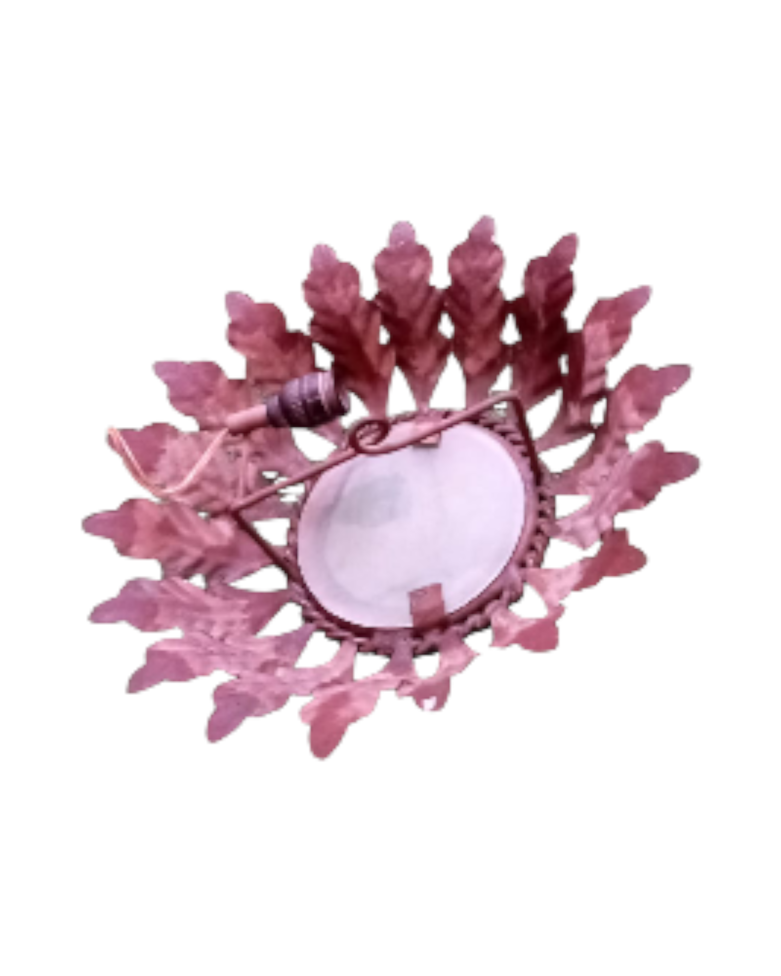 1950s Sunburst lamp rear view